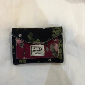 Floral Herschel wallet